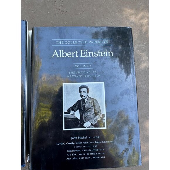 Vintage The Collected Papers of Albert Einstein Book Set 1989 - Picture 6 of 8